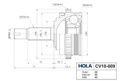  1118/2170     HOLA HOLA CV10009 CV10009 
