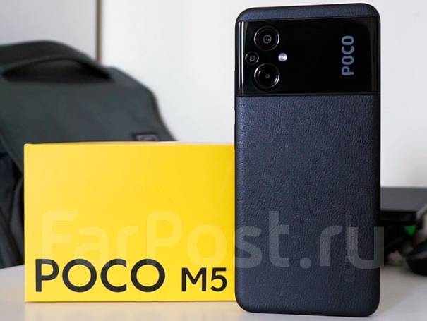Xiaomi Poco M5 4GB+128Gb Новый. Возможен обмен во Владивостоке, 6.58 ...