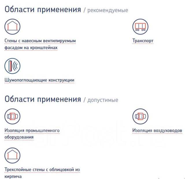 Минеральная вата. Теплоизоляция для фасада. Утеплитель URSA (Урса ), в ...