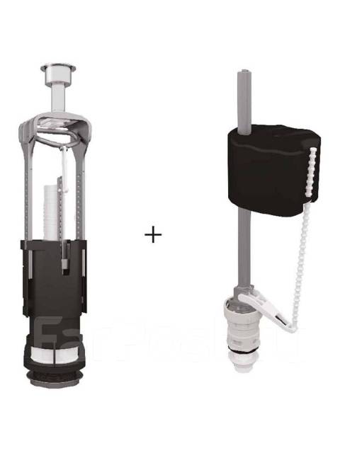 Арматура для бачка унитаза нижний подвод Oli Ural 2 1/2\" ! Сантехвлад ...