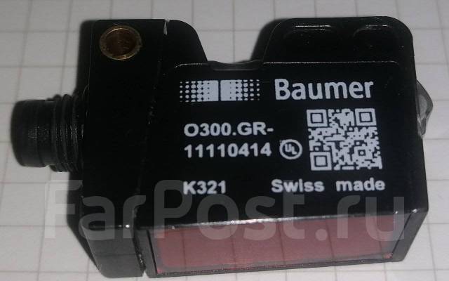 Датчик оптический Baumer O300 GR-11110414, б/у, в наличии. Цена: 000₽ во  Владивостоке