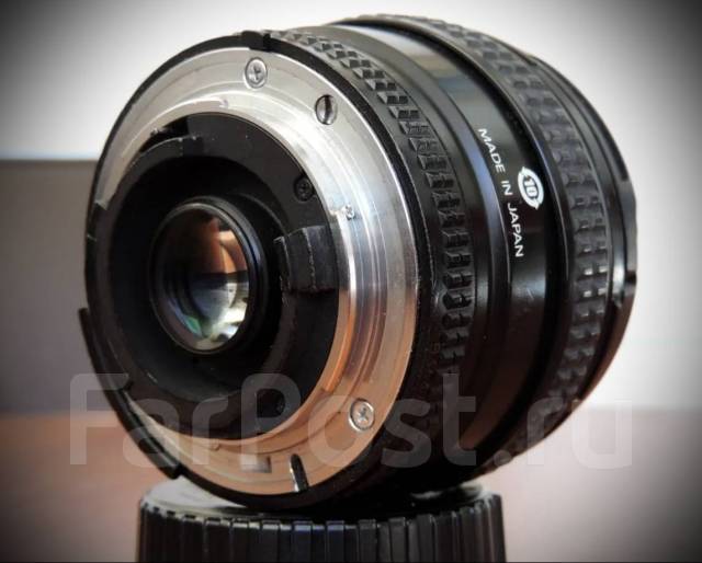 Nikon AF Nikkor 20mm f2.8 - великолепный полнокадровый ширик, 62 мм, б ...