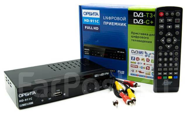 ТВ Приставка орбита hd-911c Цифровые Стандарты DVB-T, DVB-T2 - Ресиверы ...