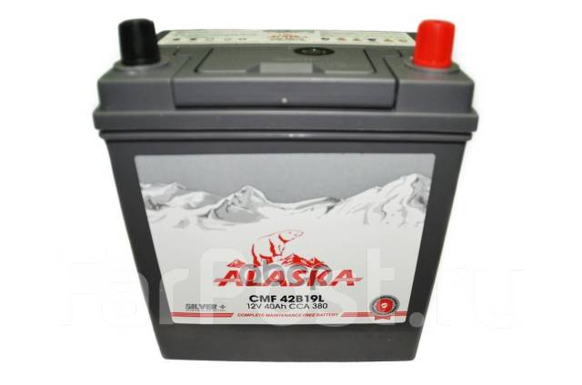 Аккумулятор Alaska 42B19L 40Ач 380А Корея 2022/-200р за БУ АКБ ...