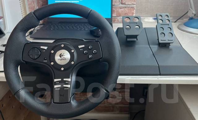 Руль Logitech Driving Force ex - Клавиатуры, мыши, манипуляторы во ...