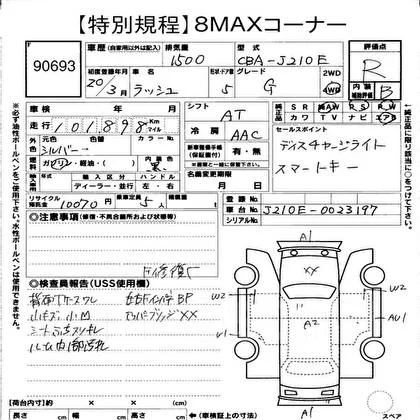 Toyota Rush. J210E, 3SZ ����