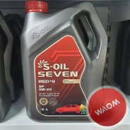 S-Oil Seven Red #9. 5W-20, �������������, 4��. ����