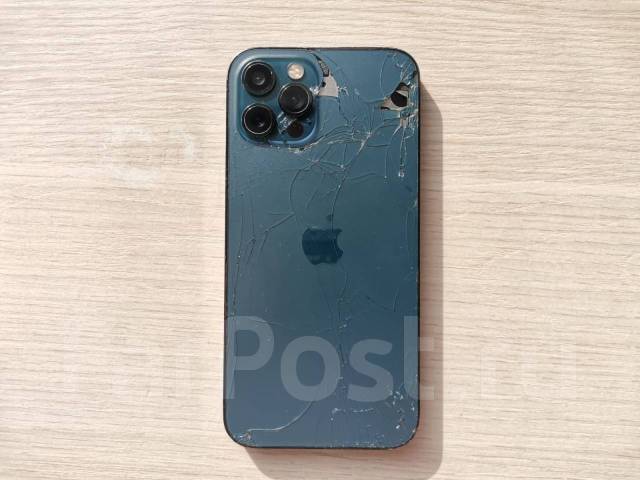 IPhone 12 Pro 512Gb (Pacific Blue), 6.10", моноблок, синий, 3G, 4G LTE ...