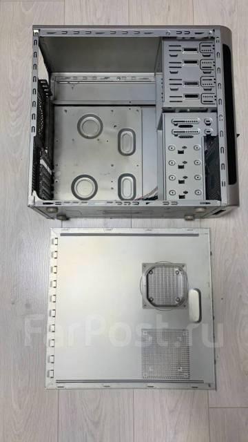 Корпус настольного компьютера с кнопкой пуск, usb port, подсветка ...