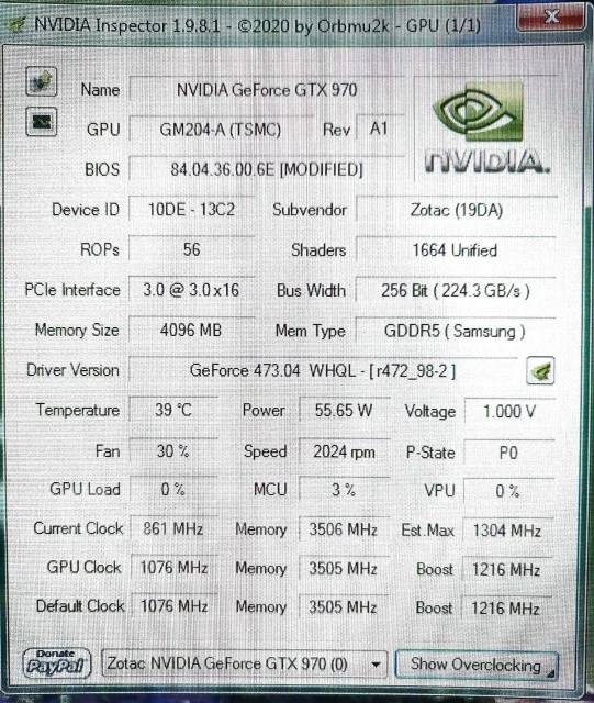 GeForce GTX 970 ����
