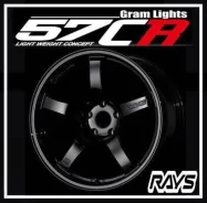 RAYS Gram Lights 57CR. 9.5x19", 5x114.3, ET45, �� 73���. ��� ����� �� ������������ ����