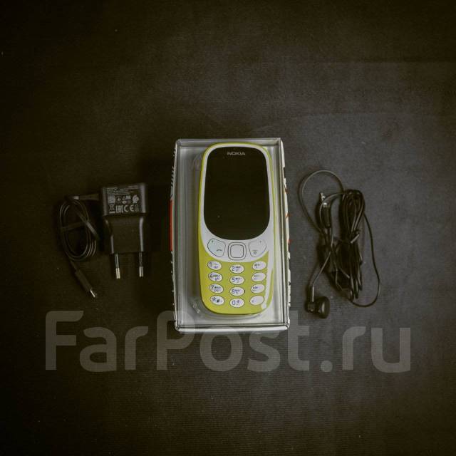 Мобильный телефон Nokia 3310 DUAL SIM Жёлтый! Ростест! XM Store ...