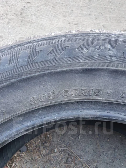 Bridgestone Blizzak WS-50. ������, ��� �����, 2005 ���, �/�, ����� 40 % ����