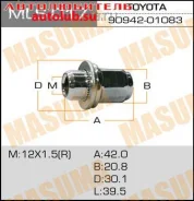 ����� MLS-017 12x1.5 ������� � ������ D=30mm ��� ����=21�� Masuma MLS017 ����