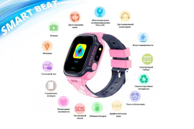 Детские умные GPS часы Smart Baby Watch Y92 - Умные часы и фитнес ...