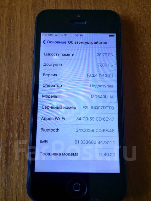 Apple iPhone 5. �/�, �����, ������ ����