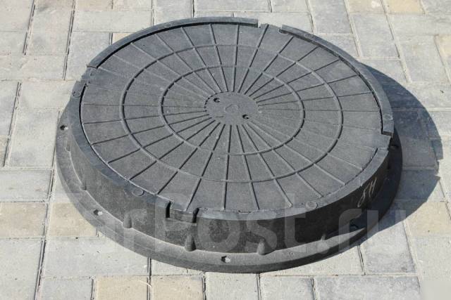 Люки канализационные полимерно-песчаные, в наличии. Цена: 1 880? во ...