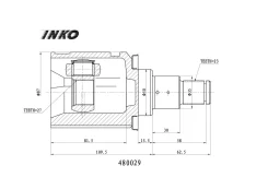 ���� ���������� 23/27 | ����� ���� | INKO 480029 480029 ����