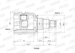 ���� ���������� 23/23 | ����� ��� | INKO 429009 429009 ����