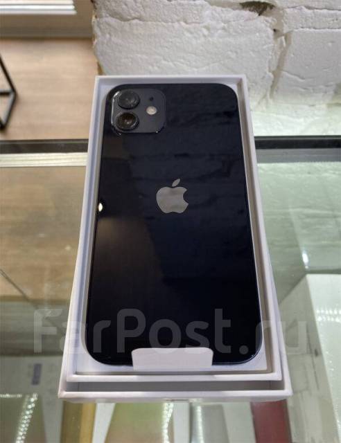 iPhone 12 black 128gb - Смартфоны и сотовые телефоны во Владивостоке