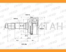   24/26 ABS 48 |  / | INKO 329138A 329138A 