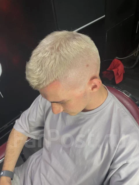 Мужские стрижки, бритьё, оформление бороды окрашивание волос ...