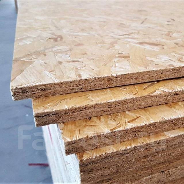 Фанера OSB-3 18,0мм 2440*1220 Kronospan, уп/48л 0,05м3, в наличии. Цена ...