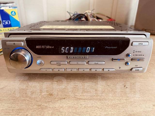 Процессорный Pioneer Carrozzeria DEH-P717, 1 DIN — 178x50 мм, б/у, в ...