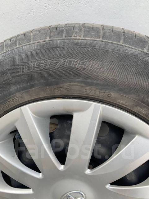 Комплект 185/70/14 лето Goodyear, 14", 1 шт, 185 мм, 70 %, радиальный ...
