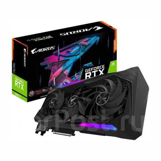 Видеокарта Gigabyte GeForce RTX 3070 Ti Aorus Master. Гарантия ДНС ...