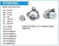 ������� Nissan TD42 12V Hitachi, ��������� ���� (� �����) KR Krauf STH9603WD ����