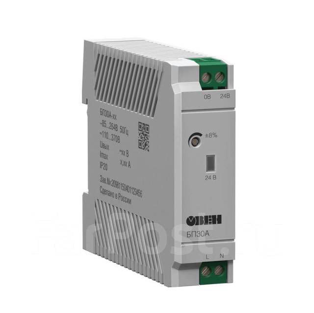 Блок питания БП30А-24 ОВЕН, новый, в наличии. Цена: 4 680₽ во Владивостоке