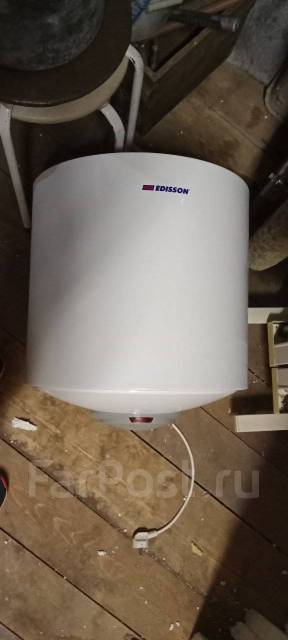 Водонагреватель накопительный Edisson ER 50V, 50л, 1,5кВт. Рабочий ...