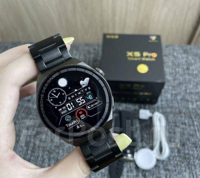 Умные часы/smart watch X5 PRO(huawei watch) круглые. Доставка по ПК ...