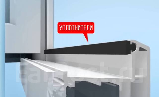 Замена уплотнителя на окна пвх - Двери, окна и перегородки во Владивостоке