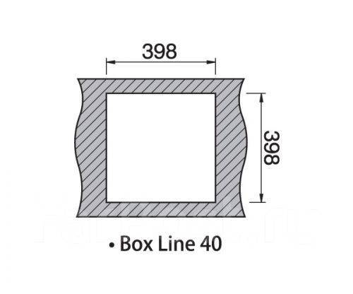 Кухонная мойка нижнего монтажа RODI Box line 40 Португалия, в наличии ...