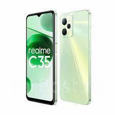 Realme C35 - 6.6", 2Sim, 50МП, 8x2.0GHz, 5000mAh, 4/64Gb. РФСеть ...