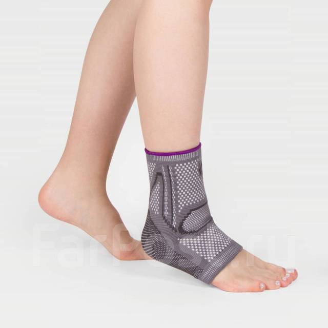 Ортез на голеностоп с силиконовыми вставками Ecoten AS-E04, новый, в ...