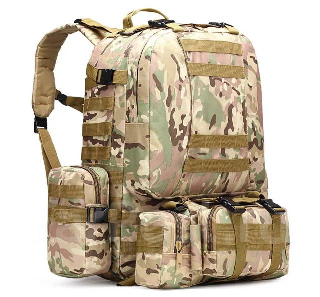 Тактический рюкзак трансформер с подсумками 50л Molle Флора - Рюкзаки и ...