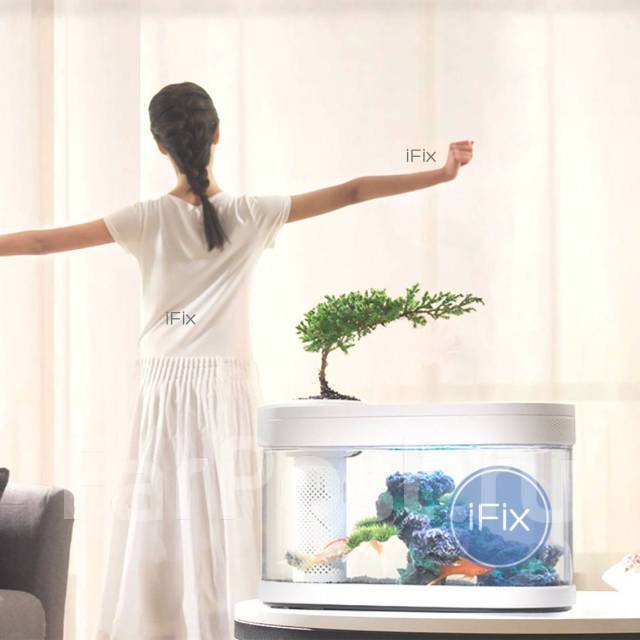 Акваферма Xiaomi Geometry Fish Tank Aquaponics Ecosystem C180 pro, под ...