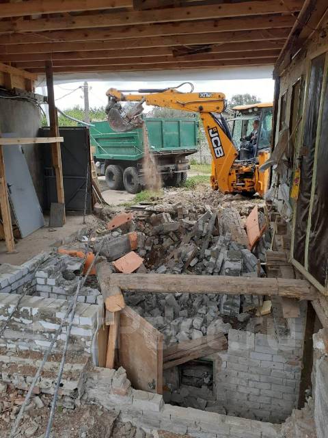 Разнорабочие/Уборка Территории/Демонтаж Стен, Домов, Дачи/Вывоз Мусора ...