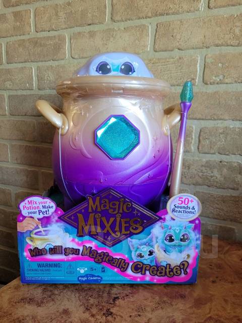 Игровой набор Magic Mixies Голубой. Волшебный Котел Мэджик Микси В нал ...