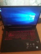 Asus TUF Gaming FX705GM. 17.3", 2,2����, ��� 16 ��, ���� 1 500���, WiFi: 1, Bluetooth: 1 ����