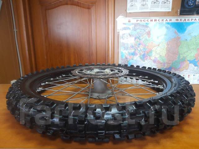 Колесо переднее на мотоцикл Yamaha 80/100-21 - Колеса и резина во ...