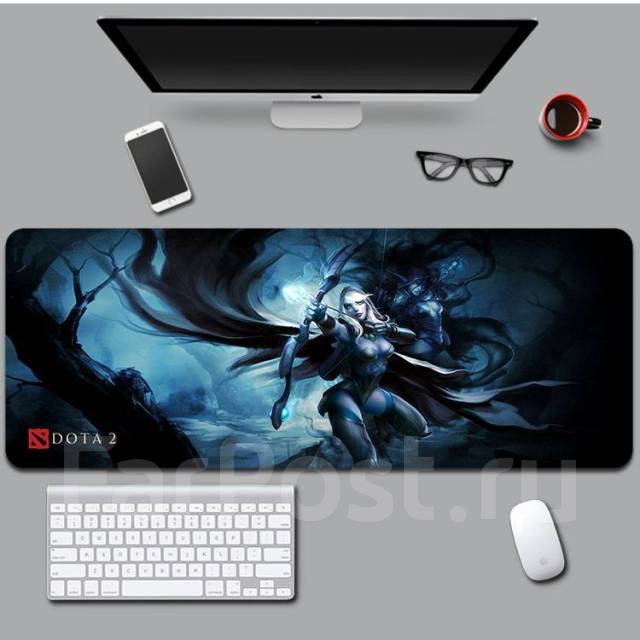 Игровой Коврик для мыши Dota 2 Дота 2 900х400х4mm - Клавиатуры, мыши ...