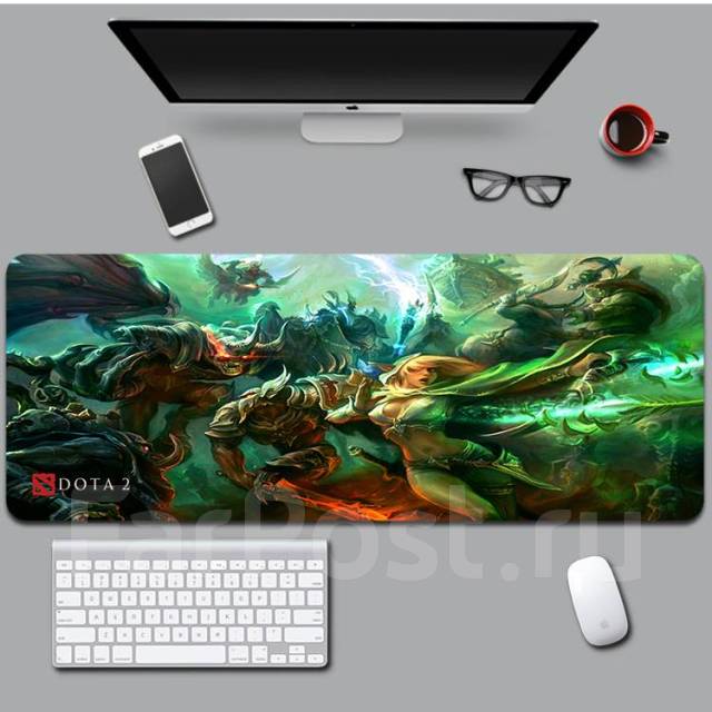 Игровой Коврик для мыши Dota 2 Дота 2 900х400х4mm - Клавиатуры, мыши ...