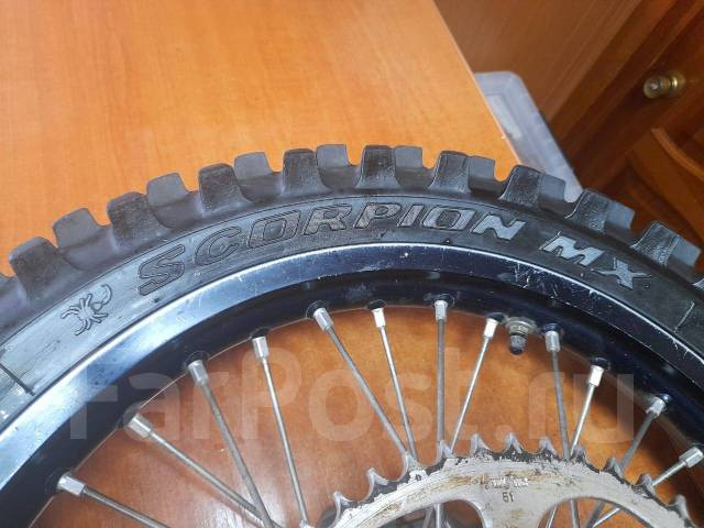 Колесо заднее на мотоцикл Yamaha 100/90-19 57M - Колеса и резина во ...