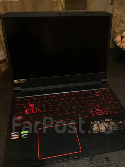 Acer Nitro 5. 15.6", 3����, ��� 16 ��, ���� 1 000���, WiFi: 1, Bluetooth: 1 ����