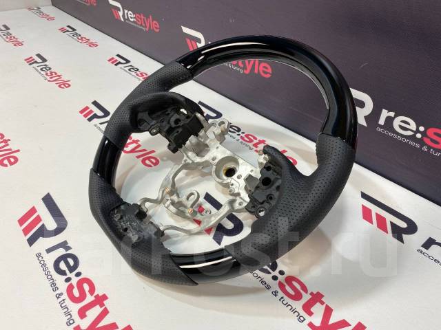 Руль Toyota Prius 50 Sport Design Черная косточка купить в Хабаровске ...