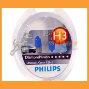 ����� ������������� H3 12V- 55W (PK22s) Diamond Vision (2��) Philips / 12336DVS2 12336DVS2 ����